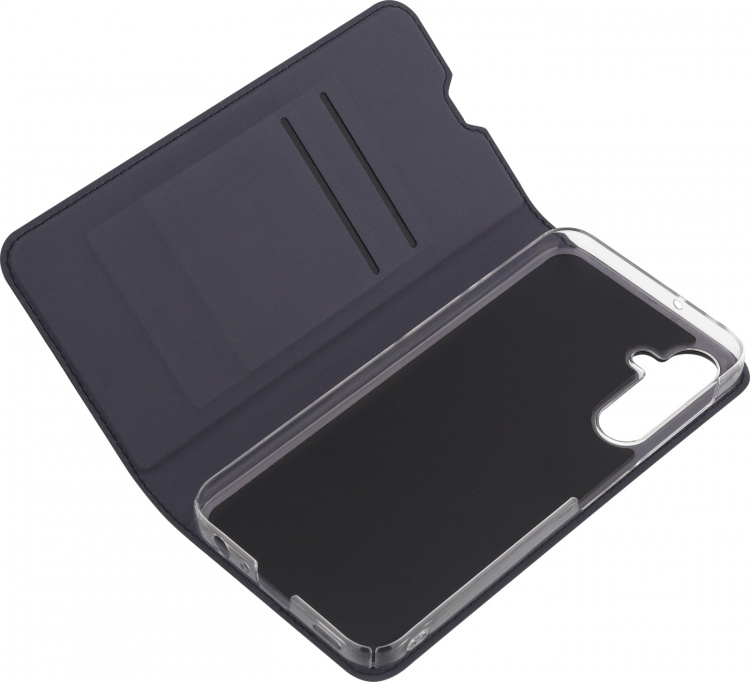 FoneKit BookCase skyddsfodral, Samsung Galaxy A25 5G, svart FoneKit BookCase skyddsfodral, Samsung Galaxy A25 5G, svart