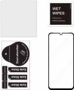 FoneKit Skärmskydd, Samsung Galaxy A15, svart