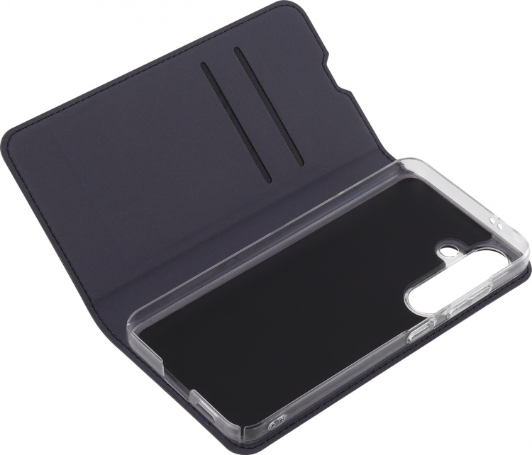 FoneKit BookCase skyddsfodral, Samsung Galaxy S24, svart