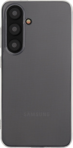 FoneKit silikonskydd, Samsung Galaxy S24, transparent FoneKit silikonskydd, Samsung Galaxy S24, transparent