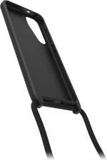 Otterbox React Necklace skyddsfodral med rem, svart, Samsung Galaxy S24+ Otterbox React Necklace skyddsfodral med rem, svart, Samsung Galaxy S24+