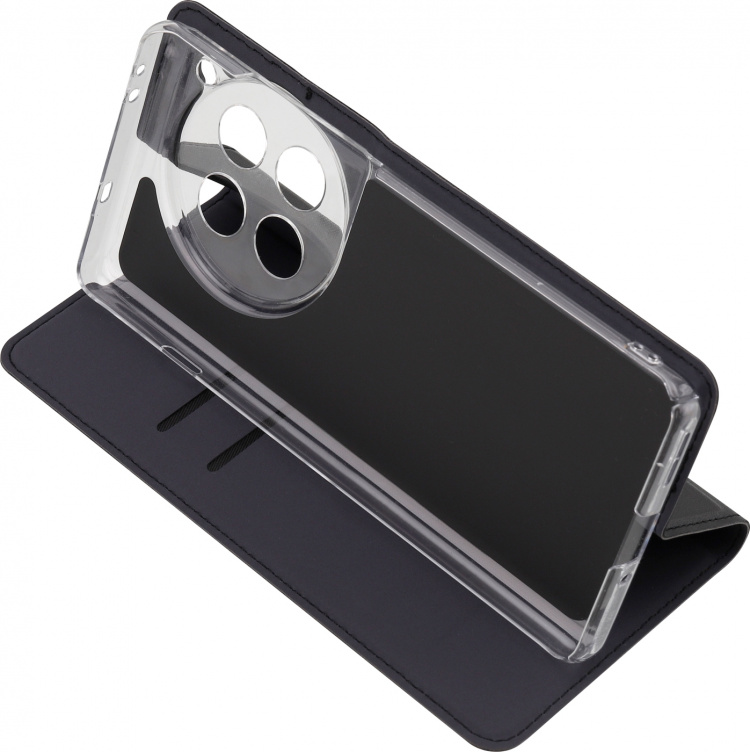 FoneKit BookCase skyddsfodral, OnePlus 12, svart