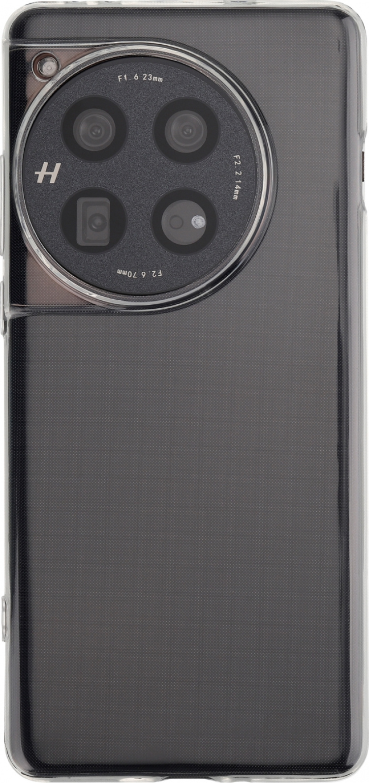 FoneKit silikonskydd, OnePlus 12, transparent FoneKit silikonskydd, OnePlus 12, transparent