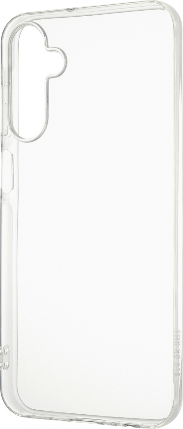 FoneKit silikonskydd, Samsung Galaxy A15, transparent FoneKit silikonskydd, Samsung Galaxy A15, transparent