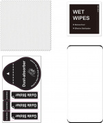 FoneKit Heltäckande pansarglas, OnePlus 12, svart