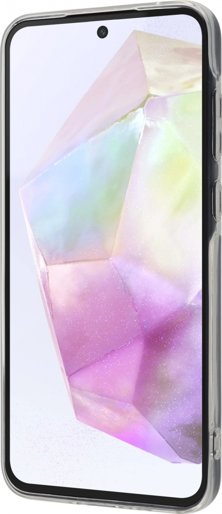 FoneKit silikonskydd, Samsung Galaxy A35, transparent