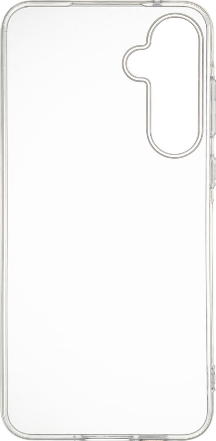 FoneKit silikonskydd, Samsung Galaxy A55, transparent FoneKit silikonskydd, Samsung Galaxy A55, transparent
