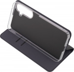 FoneKit BookCase skyddsfodral, Samsung Galaxy A35, svart FoneKit BookCase skyddsfodral, Samsung Galaxy A35, svart