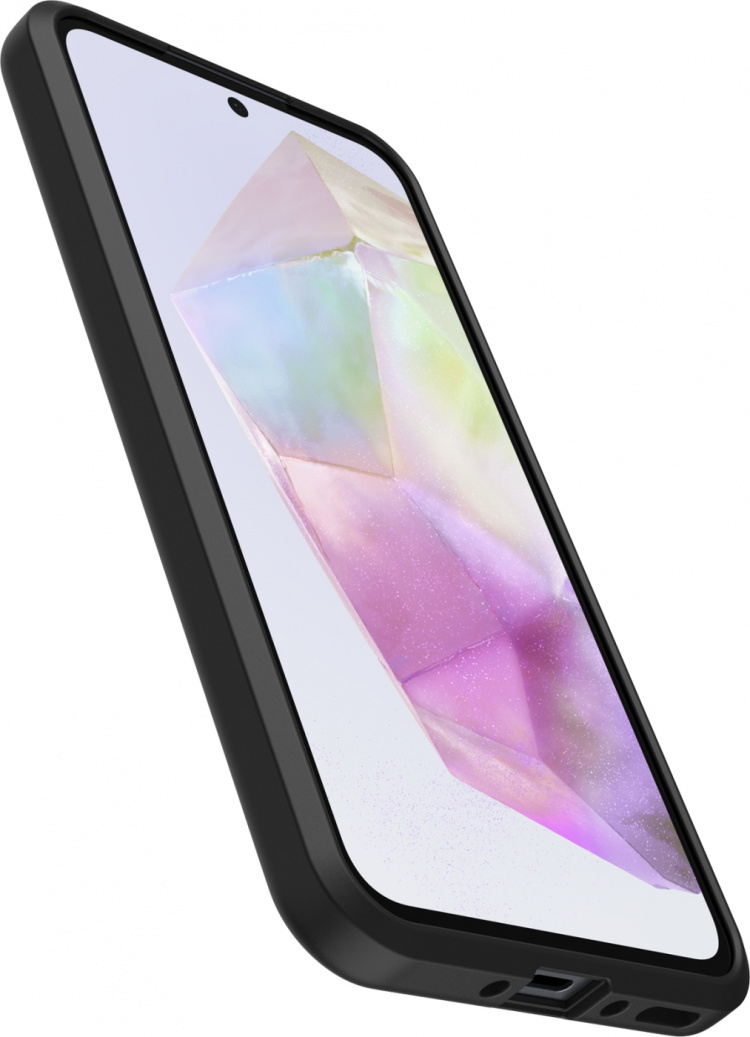 Otterbox React skyddsfodral, svart, Samsung Galaxy A35 Otterbox React skyddsfodral, svart, Samsung Galaxy A35