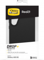 Otterbox React skyddsfodral, Samsung Galaxy A55, svart Otterbox React skyddsfodral, Samsung Galaxy A55, svart