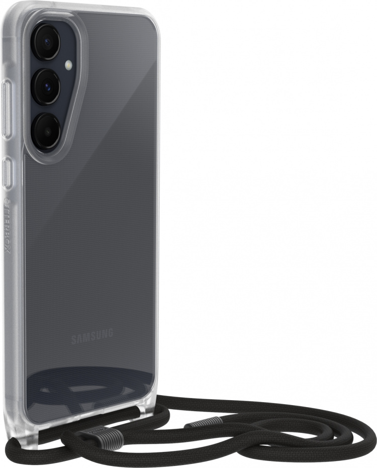 Otterbox React Necklace skyddsfodral med rem, transparent, Samsung Galaxy A55 Otterbox React Necklace skyddsfodral med rem, transparent, Samsung Galaxy A55