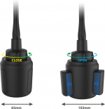 FoneKit bilhållare för mugghållare FoneKit bilhållare för mugghållare