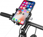 FoneKit Cykelhållare i aluminium, svart