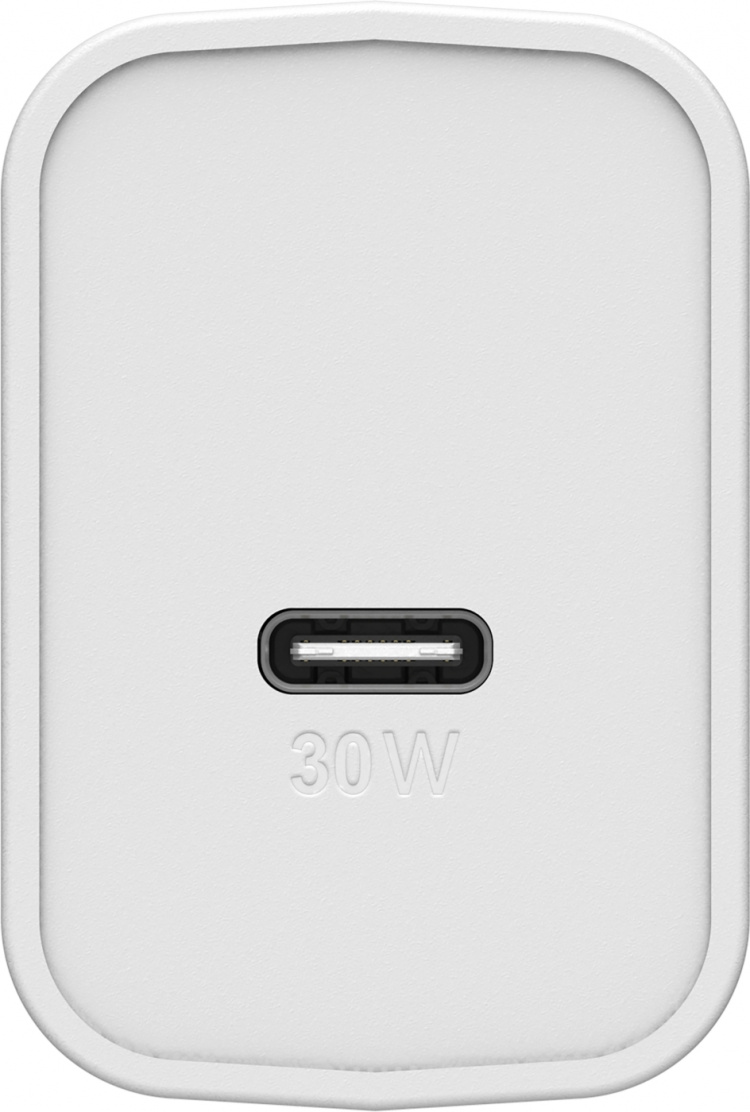 Otterbox 30W snabbladdare, USB-C, vit