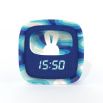 Mobility On Board Väckarklocka med Nattlampa Billy Clock Blue Wave