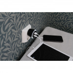 CAPiDi Säkerhetstimer USB A+C 1-4 3.4A Svart CAPiDi Säkerhetstimer USB A+C 1-4 3.4A Svart