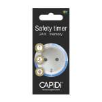 CAPiDi Säkerhetstimer Memtimer 1-10h Minne Vit