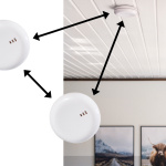 CAPiDi Brandvarnare 2-pack Vit