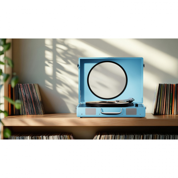 MIXX Vinylskivspelare Revival 65 Stereo Blå MIXX Vinylskivspelare Revival 65 Stereo Blå