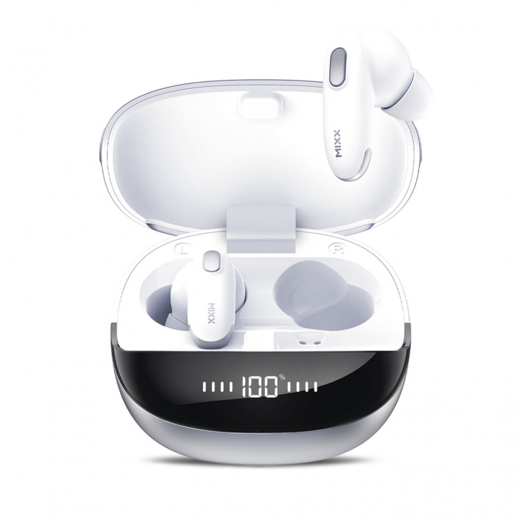MIXX Hörlur Mini Charge 2 In-Ear Tws Qi Trådlös Vit MIXX Hörlur Mini Charge 2 In-Ear Tws Qi Trådlös Vit