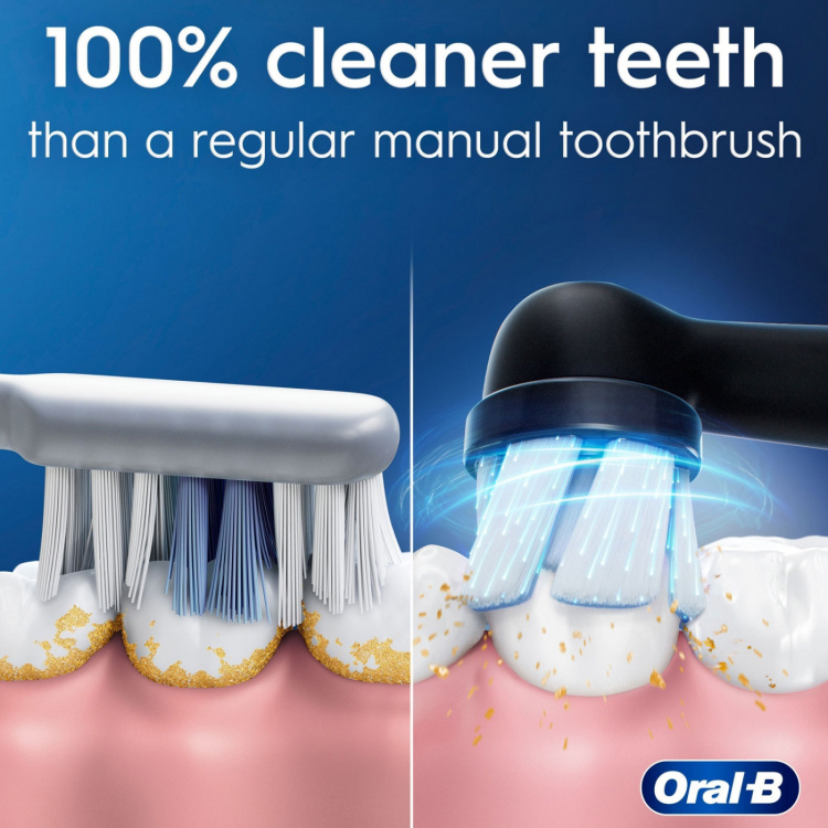 Oral B Eltandborste iO2 Series Night Black Oral B Eltandborste iO2 Series Night Black