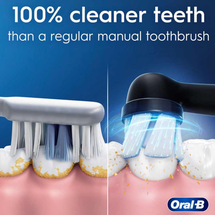 Oral B Eltandborste iO2 Series Duo Night Black / Forest Green Oral B Eltandborste iO2 Series Duo Night Black / Forest Green