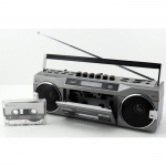 Soundmaster Kassettradio Stereo Bluetooth SRR80TI Silver Soundmaster Kassettradio Stereo Bluetooth SRR80TI Silver