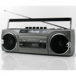 Soundmaster Kassettradio Stereo Bluetooth SRR80TI Silver Soundmaster Kassettradio Stereo Bluetooth SRR80TI Silver