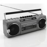 Soundmaster Kassettradio Stereo Bluetooth SRR80TI Silver Soundmaster Kassettradio Stereo Bluetooth SRR80TI Silver