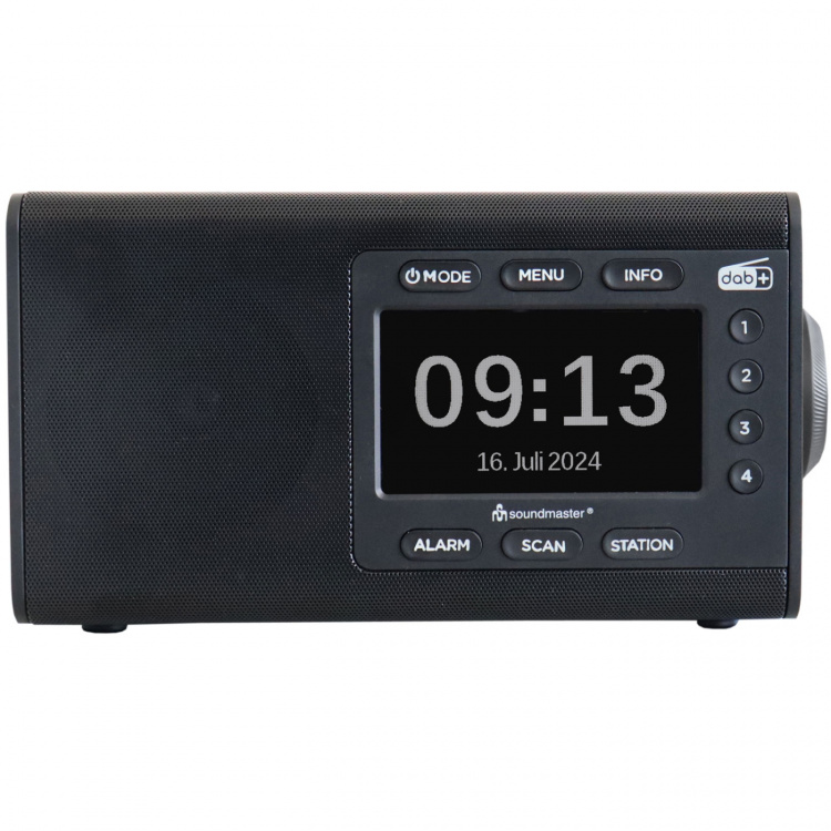 Soundmaster Bordsradio Färg-display Förvalsknappar DAB900SW Svart