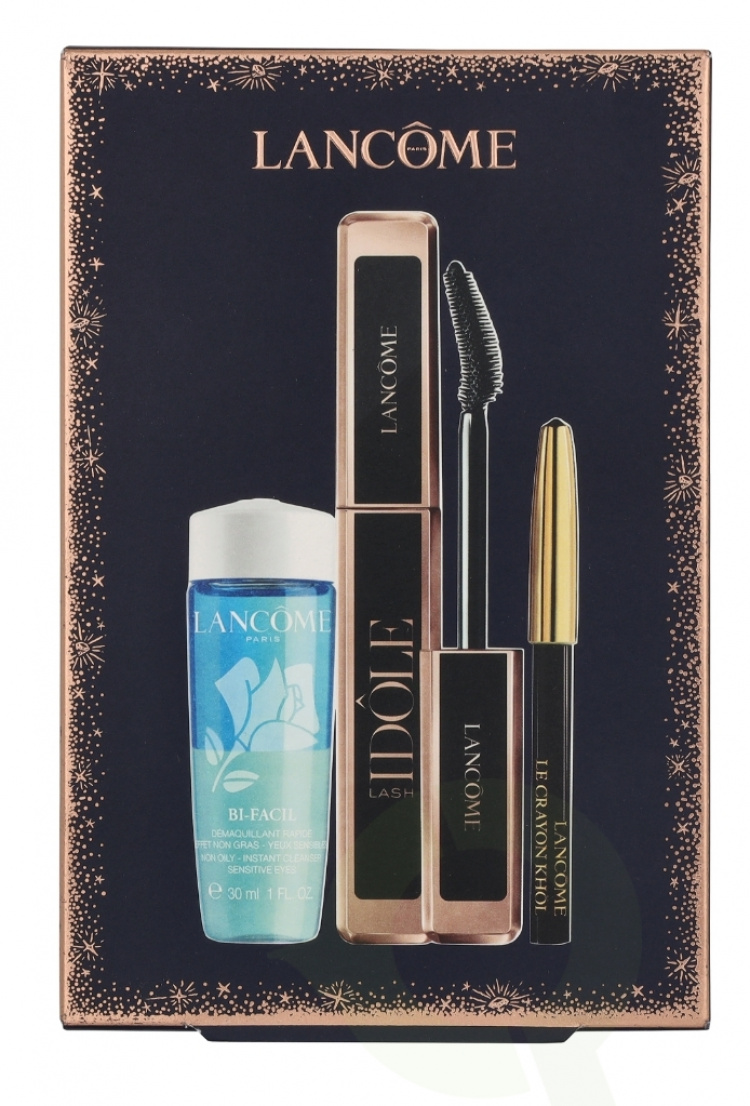 Lancome Lash Idole Mascara Routine Giftset 38.7 ml Mascara 8ml /Makeup Remover 30ml/Khol Eye Pen 0,7g