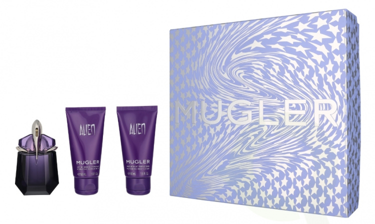 Thierry Mugler Alien Giftset 130 ml Edp Spray 30ml/Body Lotion 50ml/Shower Milk 50ml