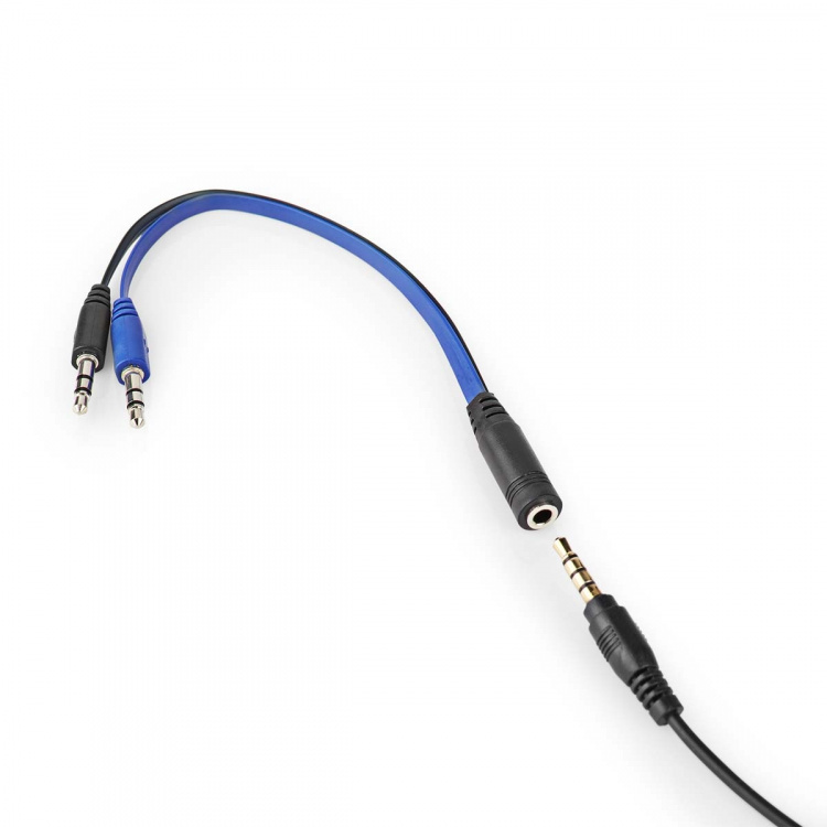 Nedis Gaming Combo Kit | 5-i-1 | Tangentbord, headset, mus och musmatta | Svart | QWERTY | ND Layout