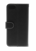 Insmat Exclusive Flip Case Plånboksfodral till iPhone 6 / 6s / 7 / 8 / SE, svart Insmat Exclusive Flip Case Plånboksfodral till iPhone 6 / 6s / 7 / 8 / SE, svart