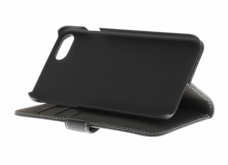 Insmat Exclusive Flip Case Plånboksfodral till iPhone 6 / 6s / 7 / 8 / SE, svart Insmat Exclusive Flip Case Plånboksfodral till iPhone 6 / 6s / 7 / 8 / SE, svart