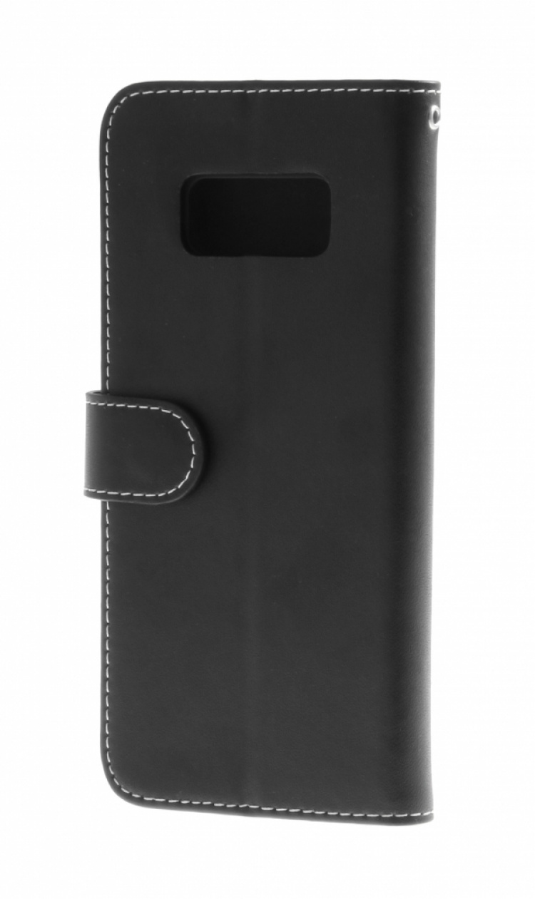 Insmat Exklusivt Flip Case plånboksfodral, Samsung Galaxy S8, svart Insmat Exklusivt Flip Case plånboksfodral, Samsung Galaxy S8, svart