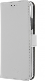 Insmat Exclusive Flip Case plånboksfodral, iPhone X / Xs, vit