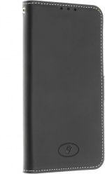 Insmat Exklusivt Flip Case plånboksfodral, Samsung Galaxy A40, svart Insmat Exklusivt Flip Case plånboksfodral, Samsung Galaxy A40, svart