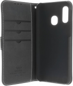 Insmat Exklusivt Flip Case plånboksfodral, Samsung Galaxy A40, svart Insmat Exklusivt Flip Case plånboksfodral, Samsung Galaxy A40, svart