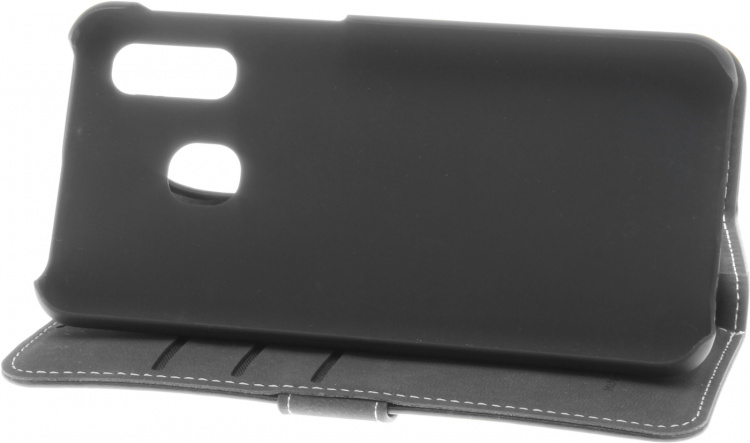 Insmat Exklusivt Flip Case plånboksfodral, Samsung Galaxy A40, svart Insmat Exklusivt Flip Case plånboksfodral, Samsung Galaxy A40, svart