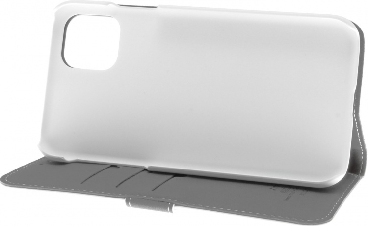 Insmat Exclusive Flip Case Plånboksfodral, iPhone 11, vit