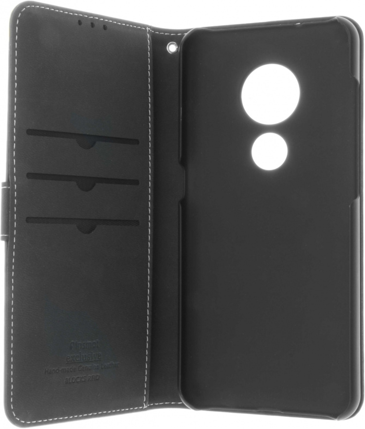 Insmat Exclusive Flip Case, Nokia 7.2, svart Insmat Exclusive Flip Case, Nokia 7.2, svart