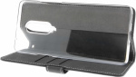 Insmat Exklusivt Flip Case plånboksfodral, Oneplus 8, svart
