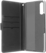 Insmat Exklusivt Flip Case plånboksfodral, Sony Xperia 10 II, svart
