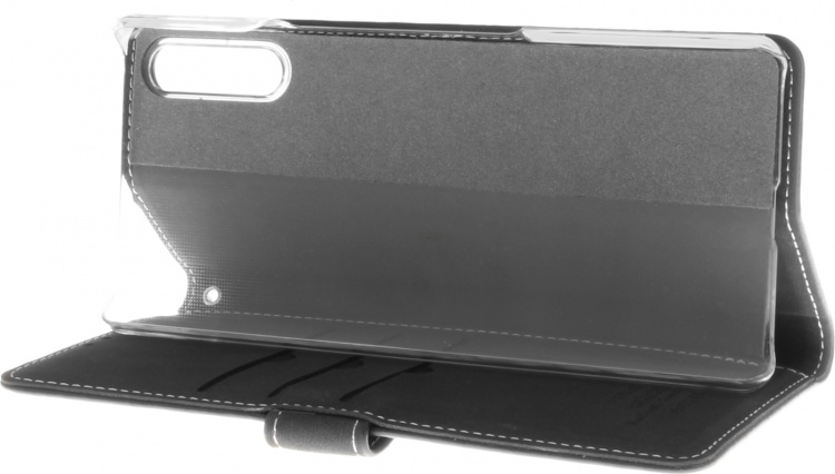 Insmat Exklusivt Flip Case plånboksfodral, Sony Xperia 10 II, svart
