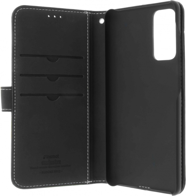 Insmat Exklusivt Flip Case, Samsung S20 FE 5G / Galaxy S20 FE, svart Insmat Exklusivt Flip Case, Samsung S20 FE 5G / Galaxy S20 FE, svart