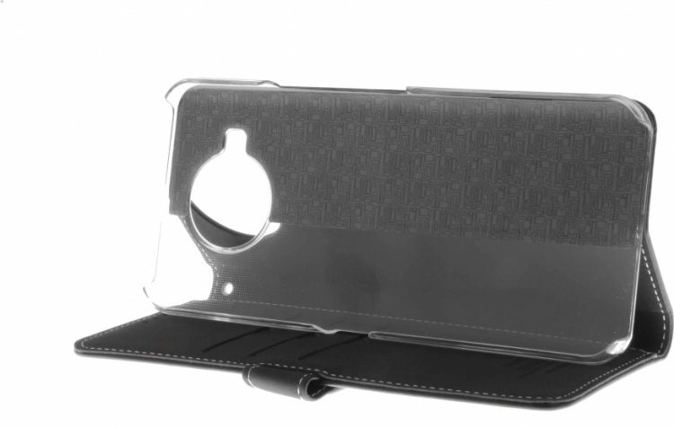 Insmat Exclusive Flip Case plånboksfodral, Nokia 8.3, svart Insmat Exclusive Flip Case plånboksfodral, Nokia 8.3, svart