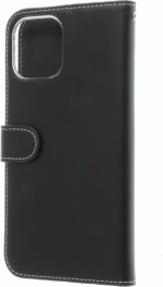 Insmat Exclusive Flip Case Plånboksfodral, iPhone 12 Pro Max, svart Insmat Exclusive Flip Case Plånboksfodral, iPhone 12 Pro Max, svart