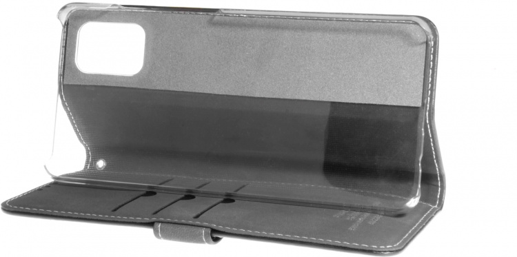 Insmat Exklusivt Flip Case plånboksfodral, Samsung Galaxy A71, svart