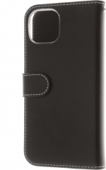 Insmat Exclusive Flip Case Plånboksfodral, iPhone 13 mini, svart